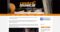 Desktop Screenshot of centremusical.fr